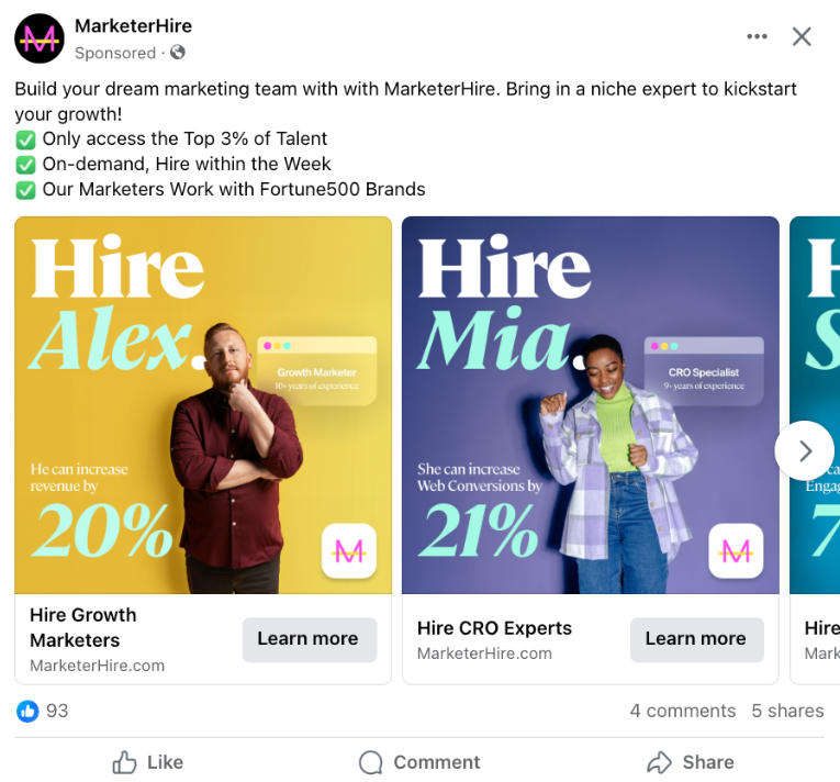 marketer hire