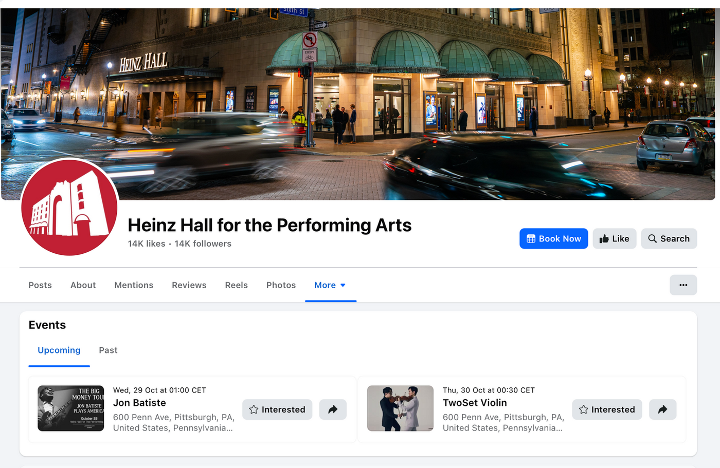 Heinz Hall for the Performing Arts