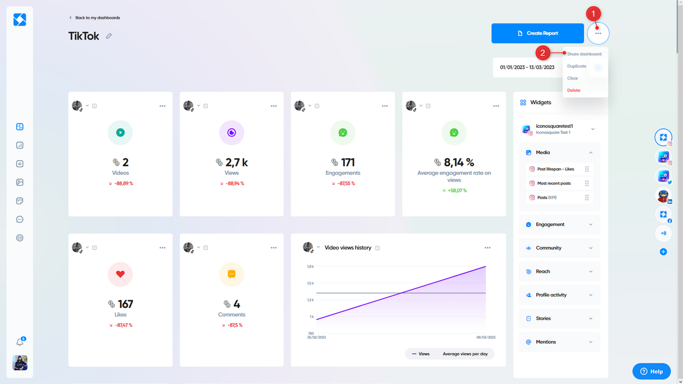 Iconosquare Social Media Analytics