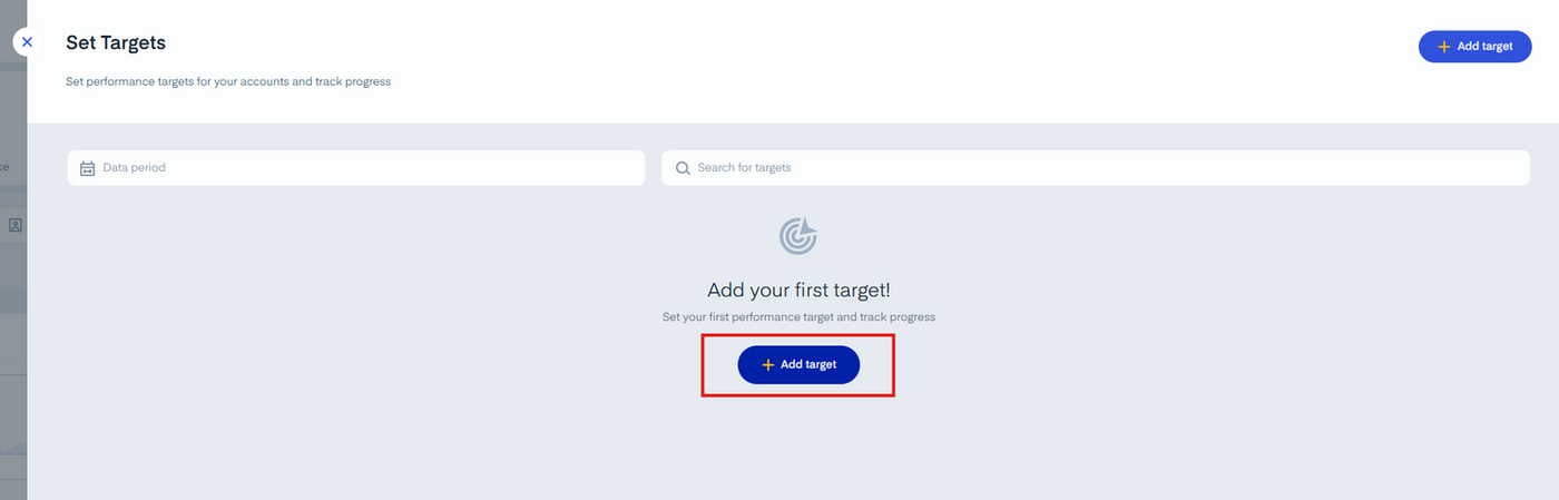Add target