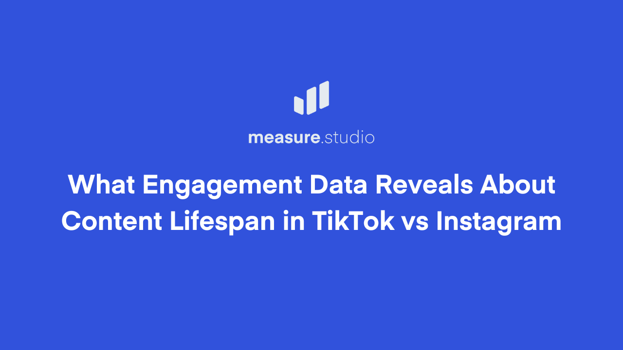 What Engagement Data Reveals About Content Lifespan in TikTok vs Instagram