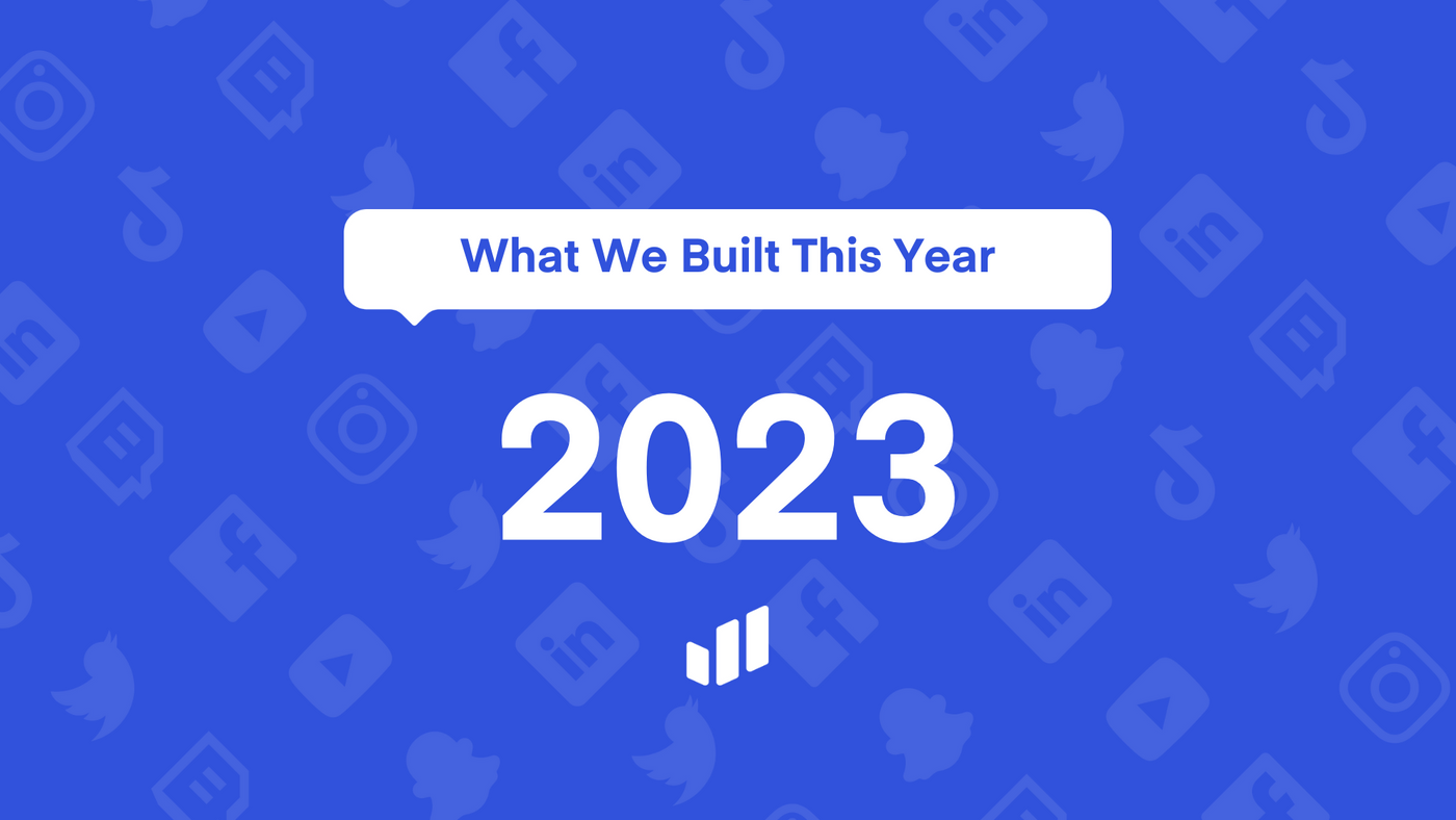 What We Built This Year: 2023